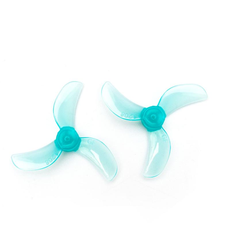 Gemfan 1208-3 (31MM) 1MM BLUE Prop