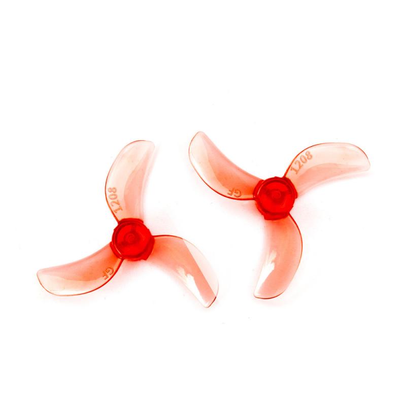 Gemfan 1208-3 (31MM) 0.8MM CLEAR RED