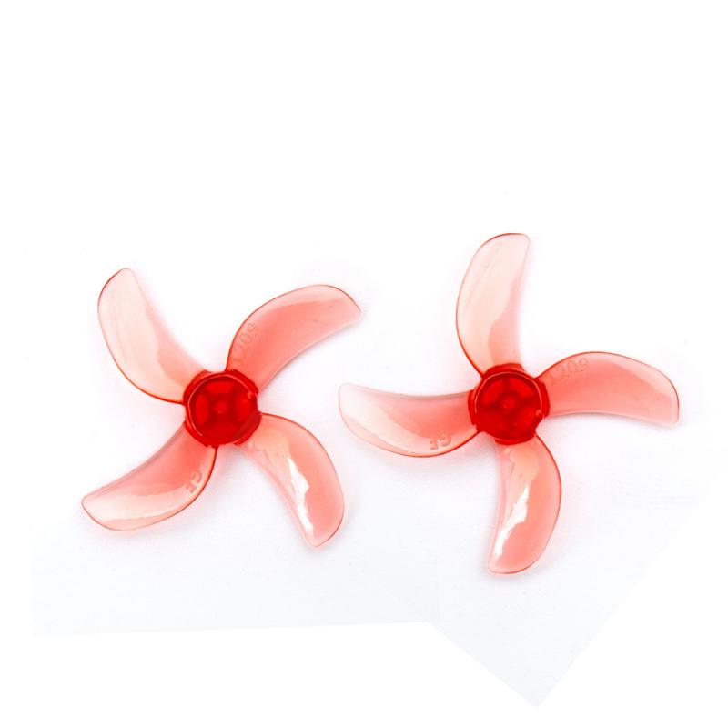 Gemfan 1209-4 (31MM) 0.8MM CLEAR RED Prop