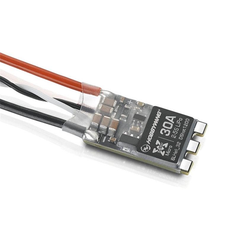 Hobbywing XRotor Micro 30A BLheli_32 32bit ARM 2-5S Brushless ESC DShot1200