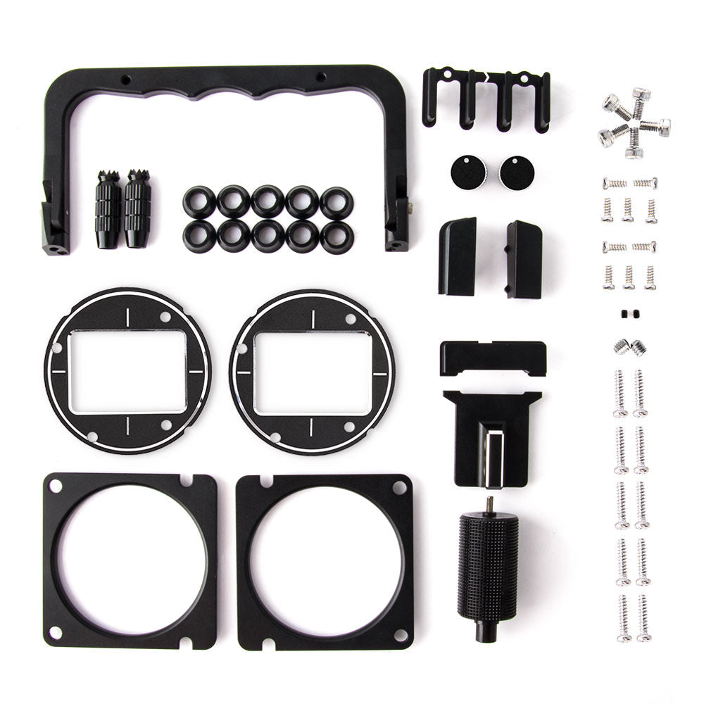 Radiomaster TX16S Mark II CNC Upgrade Parts Set - Black
