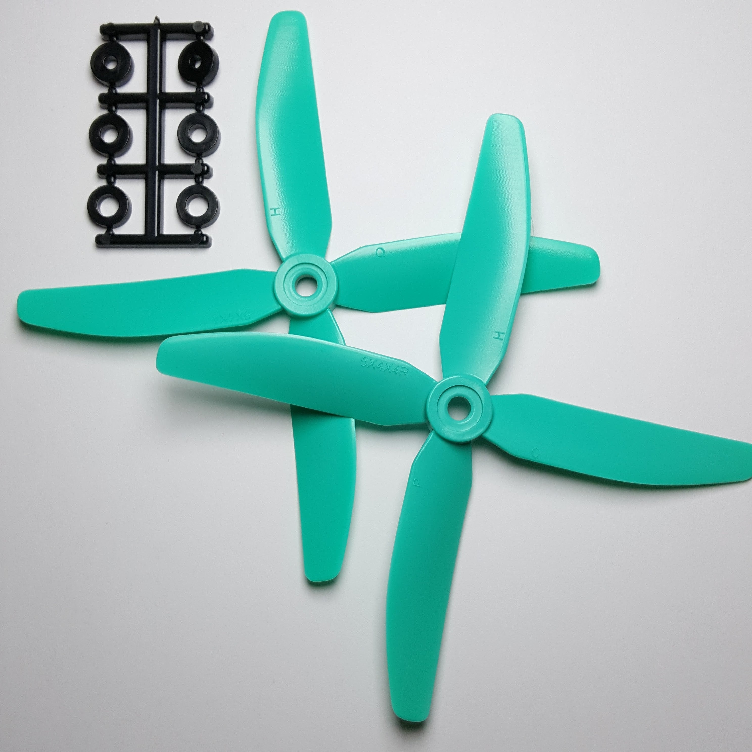 HQ Prop Skitzo Edition Tri Blade 5*4*3 Blue (2 CW & 2 CCW)