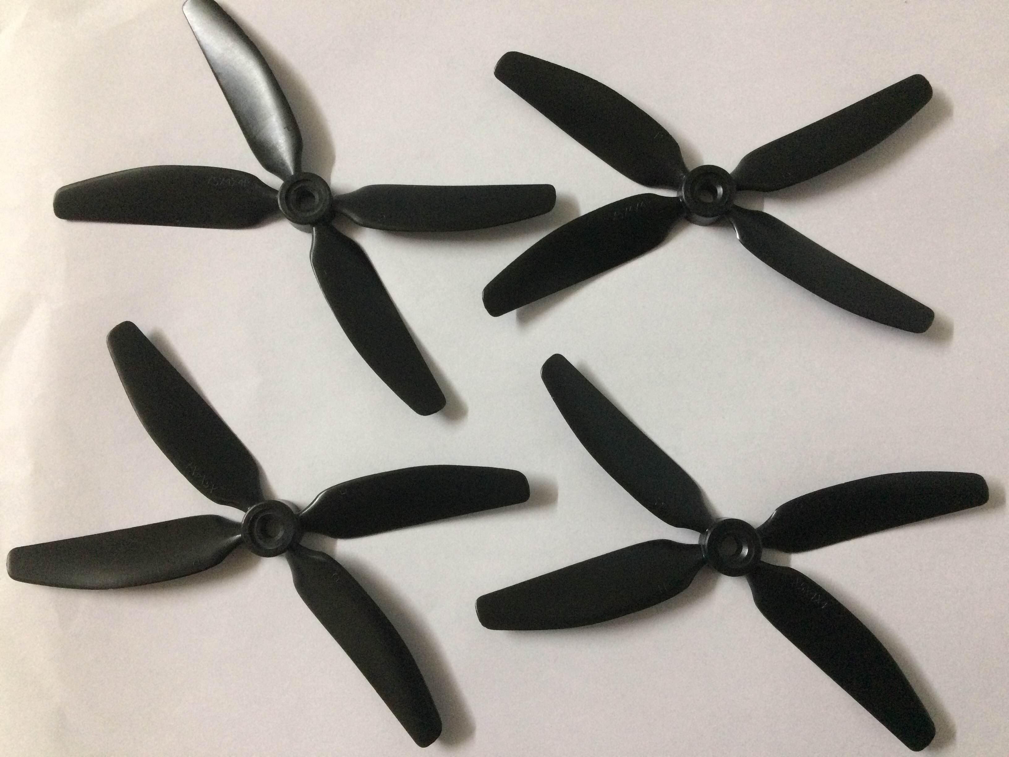 HQ Prop Dragonfly Prop X5*4*4 Black (2 CW & 2 CCW)