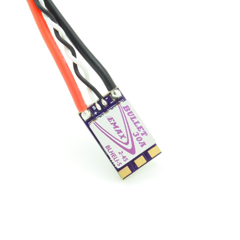 EMAX D-SHOT Bullet Series 30A 2-4S BLHELI_S ESC 3.9g Support Onshot42 Multishot