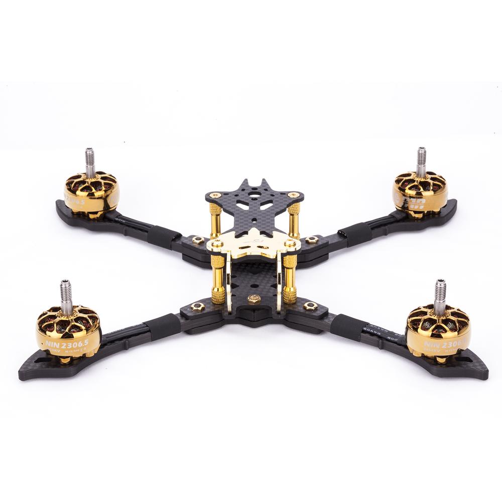 FLYWOO VAMPIRE-2 5'' Racing freestyl frame Kit (Gold )