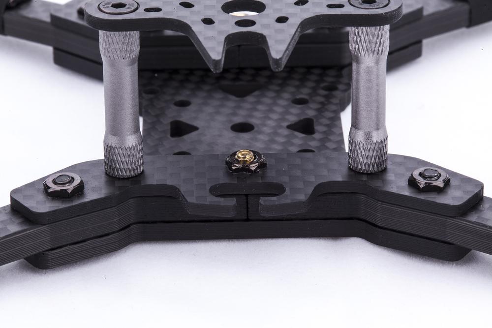 Flywoo M3 Press Hexagonal Nuts (20pcs - Titanium )