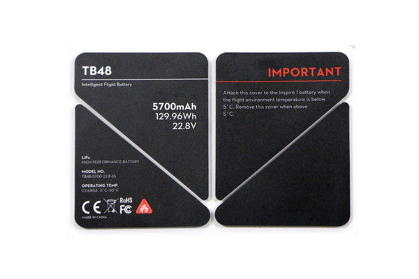 DJI  Inspire 1 TB48 Battery Insulation Sticker Part 51