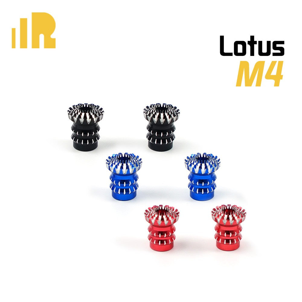 FrSky CNC Aluminium M4 Gimbal Stick End Blue