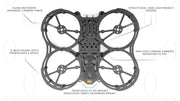 Lumenier QAV-PRO Whoop 5" Cinequads Edition - Frame Kit