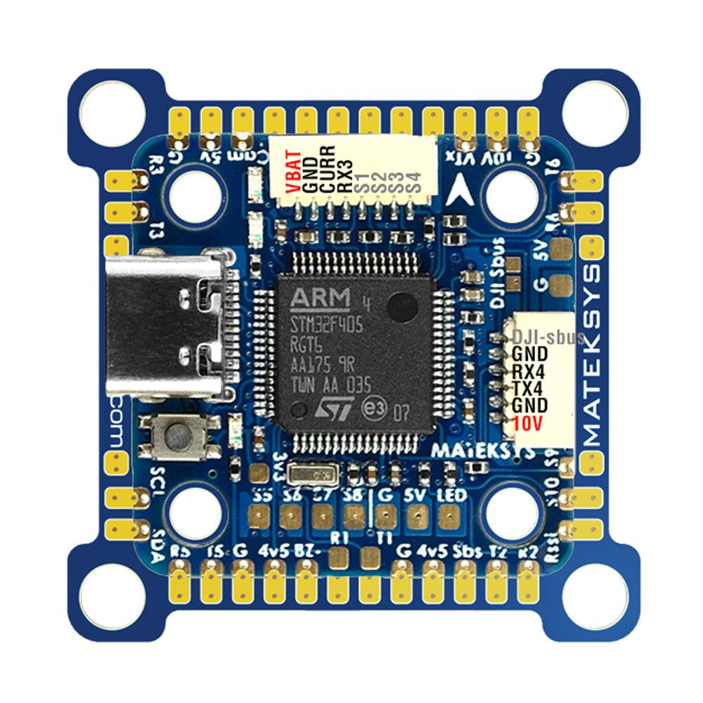 MATEKSYS F405-MiniTE Flight Controller - Mini 20x20
