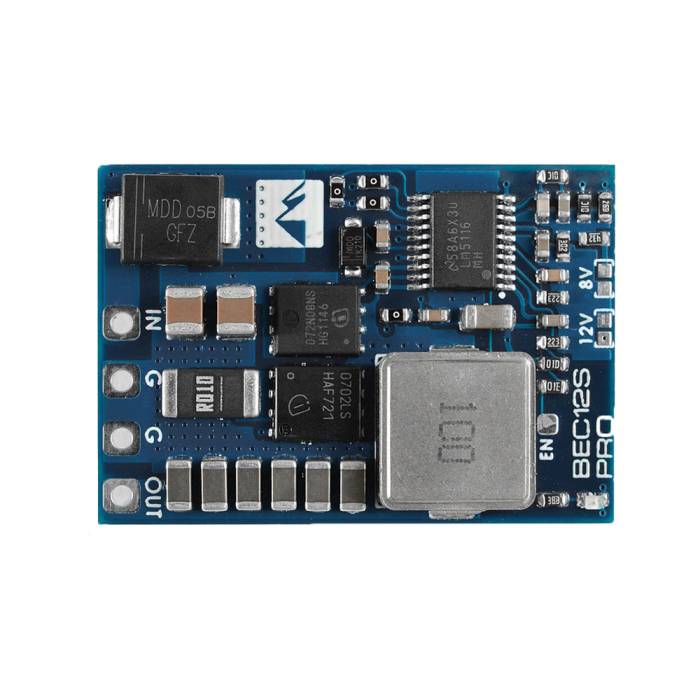 MATEK 12S PRO BEC 12S 9-55V INPUT 5V/8V/12V-5A OUTPUT