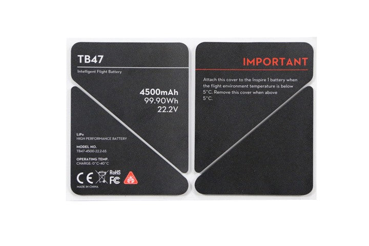 DJI Inspire 1 TB47 Battery Insulation Sticker Part 50