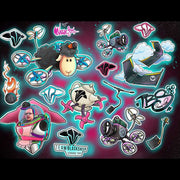 TBS STICKERS - MR. WIGGLESFPV