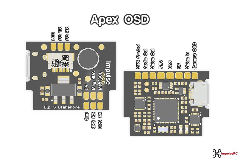 ImpulseRC APEX OSD BOARD