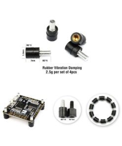 Mateksys FC Vibration Damping M3x7+4.5 Standoff (4pcs)