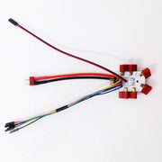 EMAX 6 axis electric connection plate hex power distribution board with t-connector