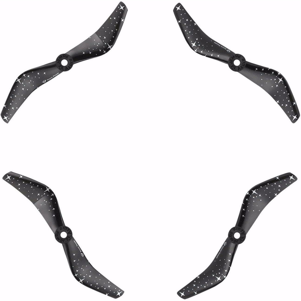 Azure Power 5050 Strong Fast Prop (2CW+2CCW) Color Galaxy Black
