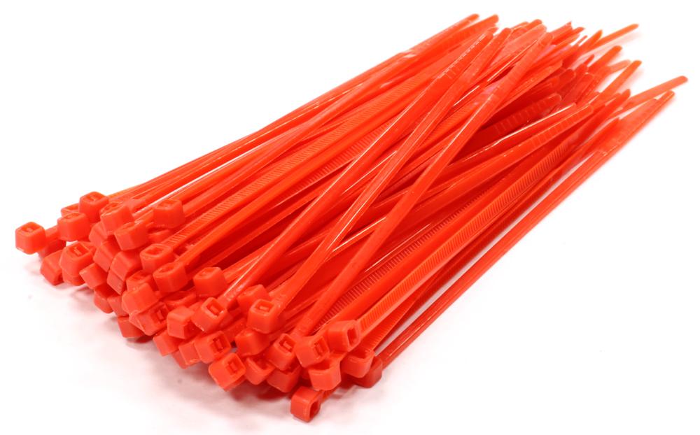 RED CABLE TIE (10pcs) 150mm