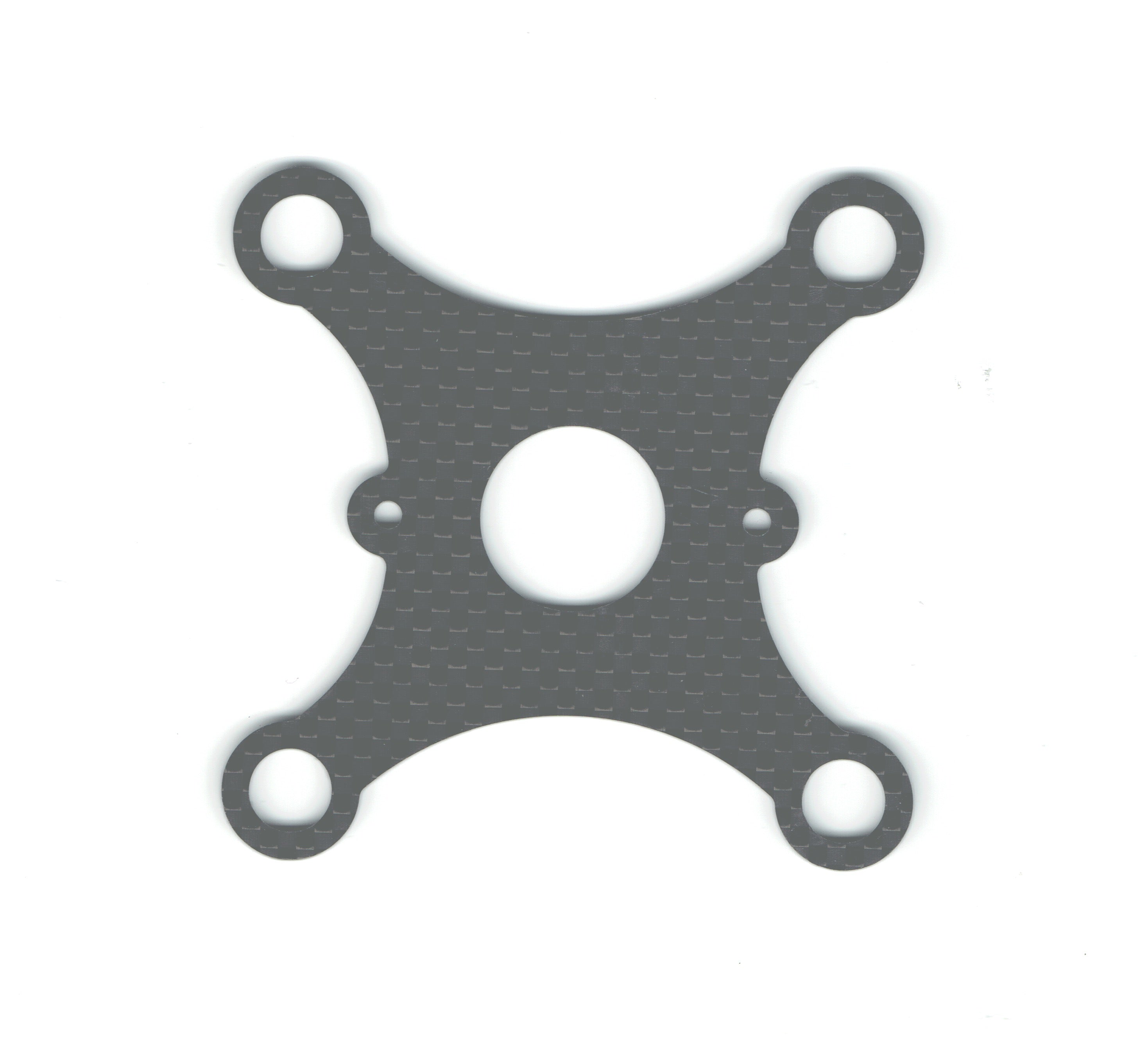 3k C/F 'X' type gimbal damper plate(2pcs)