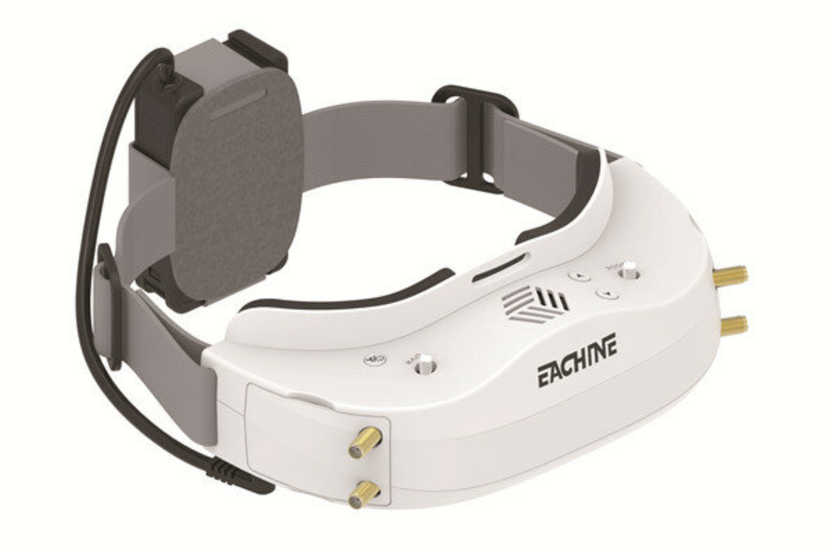 Eachine EV300D 1280*960 5.8G 72CH Dual True Diversity HDMI FPV Goggles Built-in DVR Focal Length Adjustable With Chargeable Battery Case - White