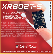 CROSSOVER RX XR602T-S(SFHSS Futaba) SBUS/FPORT/RSSI/Full-range/D-ANT MicroFPVRX
