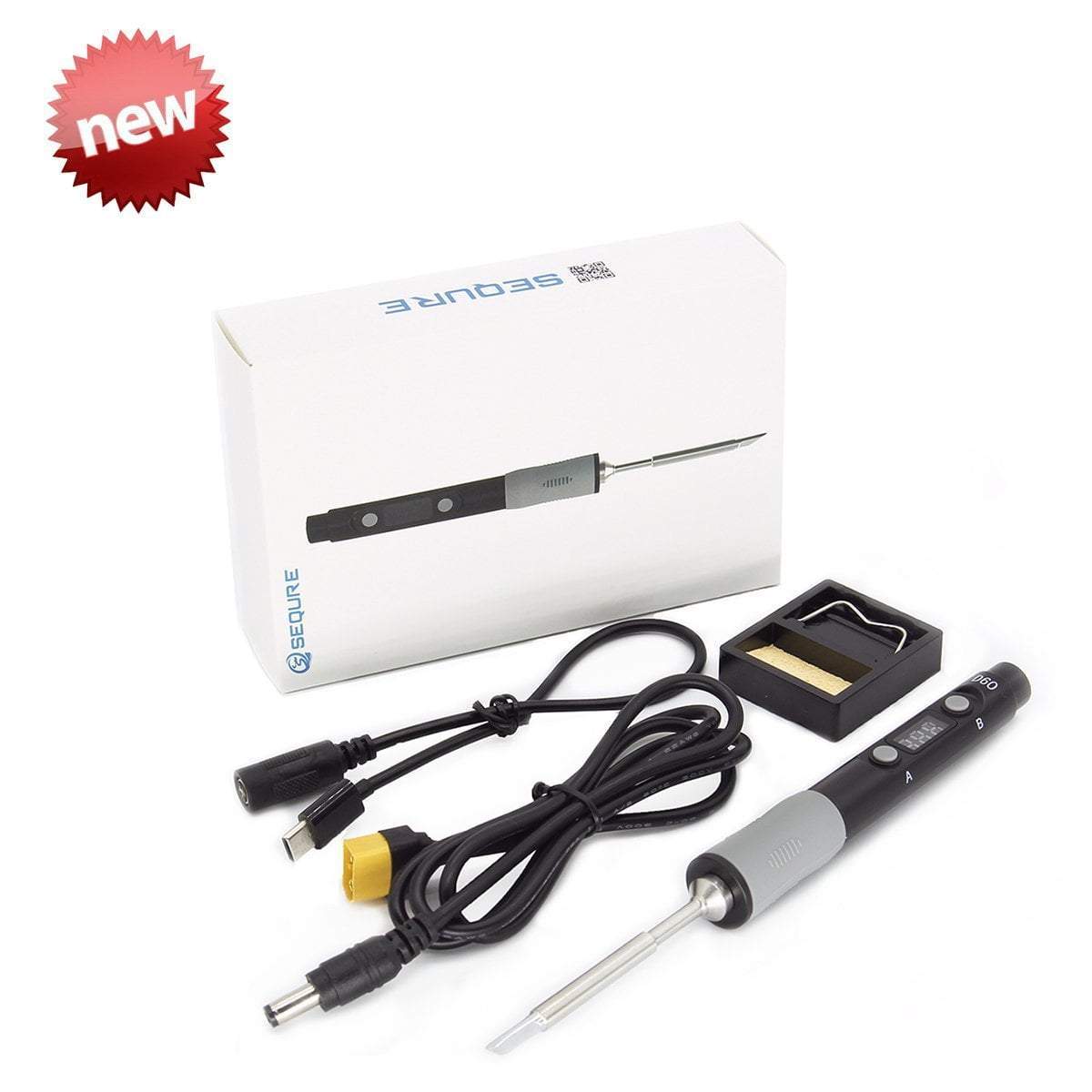 SEQURE SQ-D60 B MINI SOLDERING IRON W/ TS-B2 TIP