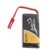 TATTU 800MAH 3.7V 25C 1S1P LIPO BATTERY PACK WITH JST PLUG