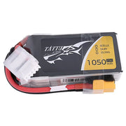 Tattu 1050mAh 4S 75C LiPo Battery with XT60 plug for FPV racing and freestyle drones