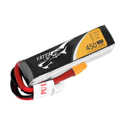 Tattu 450mAh 11.1V 75C 3S1P Lipo Battery Pack with XT30 plug (L)