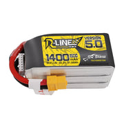 Tattu R-Line Version 5.0 1400mAh 6S 150C LiPo Battery with XT60 Plug