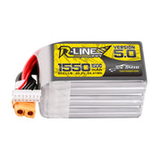 Tattu R-Line Version 5.0 1550mAh 6S 22.2V 150C LiPo Battery with XT60 Plug