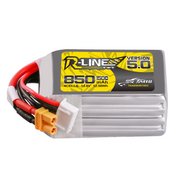 Tattu R-Line Version 5.0 850mAh 4S 14.8V 150C LiPo Battery with XT30U-F Plug