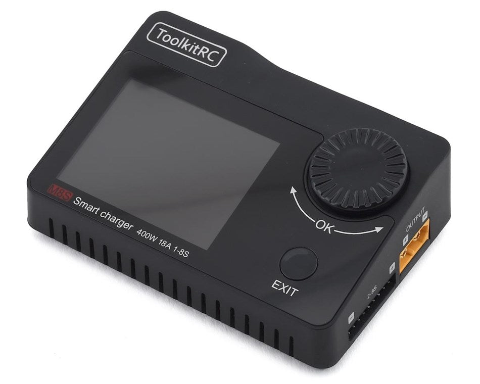 ToolkitRC M8S 400W Color Screen Balance Charger (Color Black)