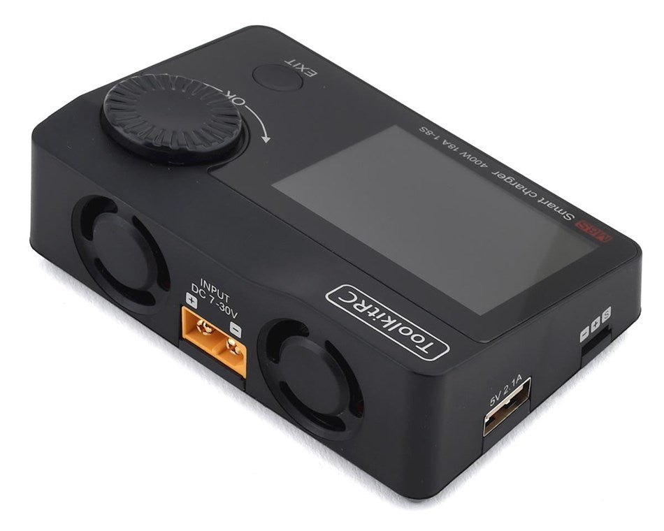 ToolkitRC M8S 400W Color Screen Balance Charger (Color Black)