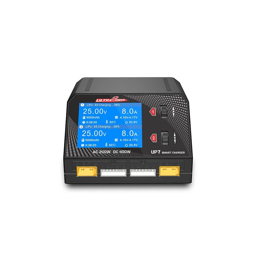 ULTRA POWER UP7 AC/DC DUAL CHANNEL 10A 400W SMART BALANCE CHARGER