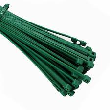 DARK GREEN CABLE TIE (10pcs) 150mm