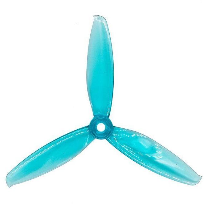 Gemfan Windancer 5043 Durable 3 Blade (2CW+2CCW) Clear Blue