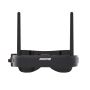 Eachine EV100 720*540 5.8G 72CH FPV Goggles With Dual Antennas Fan 7.4V 1000mAh Battery (Black)