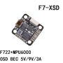 JHEMCU Betaflight F7-XSD 20*20mm FC OSD 5V 9V BEC