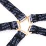 5Pcs fflywoo 15X180mm Battery Strap Golden Metal Buckle Patent leather for RC Lipo Battery