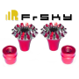 FrSky Vantac M3 3mm CNC Aluminum GRAND LOTUS Gimbal Stick Ends RED