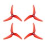 Azure Power 5148 Tri-Blade Strong Fast Props (2CW+2CCW) Color Red