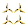 Azure Power 5150 Tri-Blade Strong Fast Props (2CW+2CCW) Color Yellow