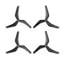 Azure Power 6145 Big Smooth Props Tri-Blade (2CW+2CCW) Prop Color Black