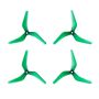 Azure Power 6145 Tri-Blade Big Smooth Props (2CW+2CCW) Color Greenery