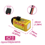 CNHL Speedy Pizza V2.0 1200mAh 22.2V 4S 120C Lipo Battery with XT60 Plug