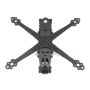 TCMMRC FPV Frame Kit Carbon Fiber Mermaid 220 220mm 5 Inch 5mm Arm With 3D Printed Parts for RC FPV Racing Drone