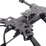 H4 600mm Reptile Carbon Fiber Folding Quadcopter Frame  with Landing Gear