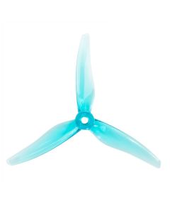 Gemfan Hurricane 51466 Tri-Blade Props (2CW+2CCW) Clear Blue