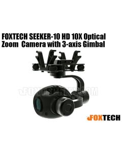 SEEKER-10 HD 10X Optical Zoom Camera with 3-axis Gimbal